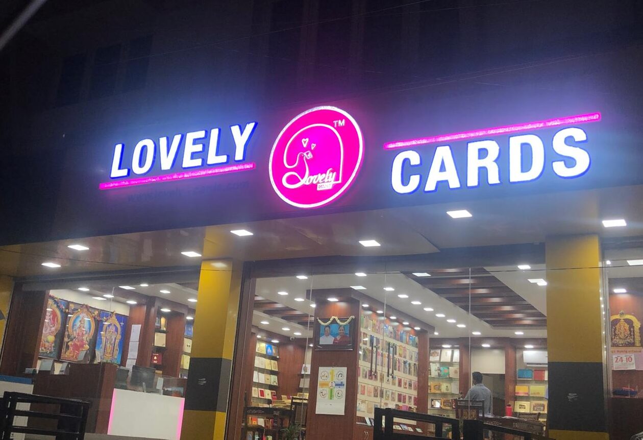 Premium LED Retail Signage — BRS SIIGNS Trichy, Tamil Nadu