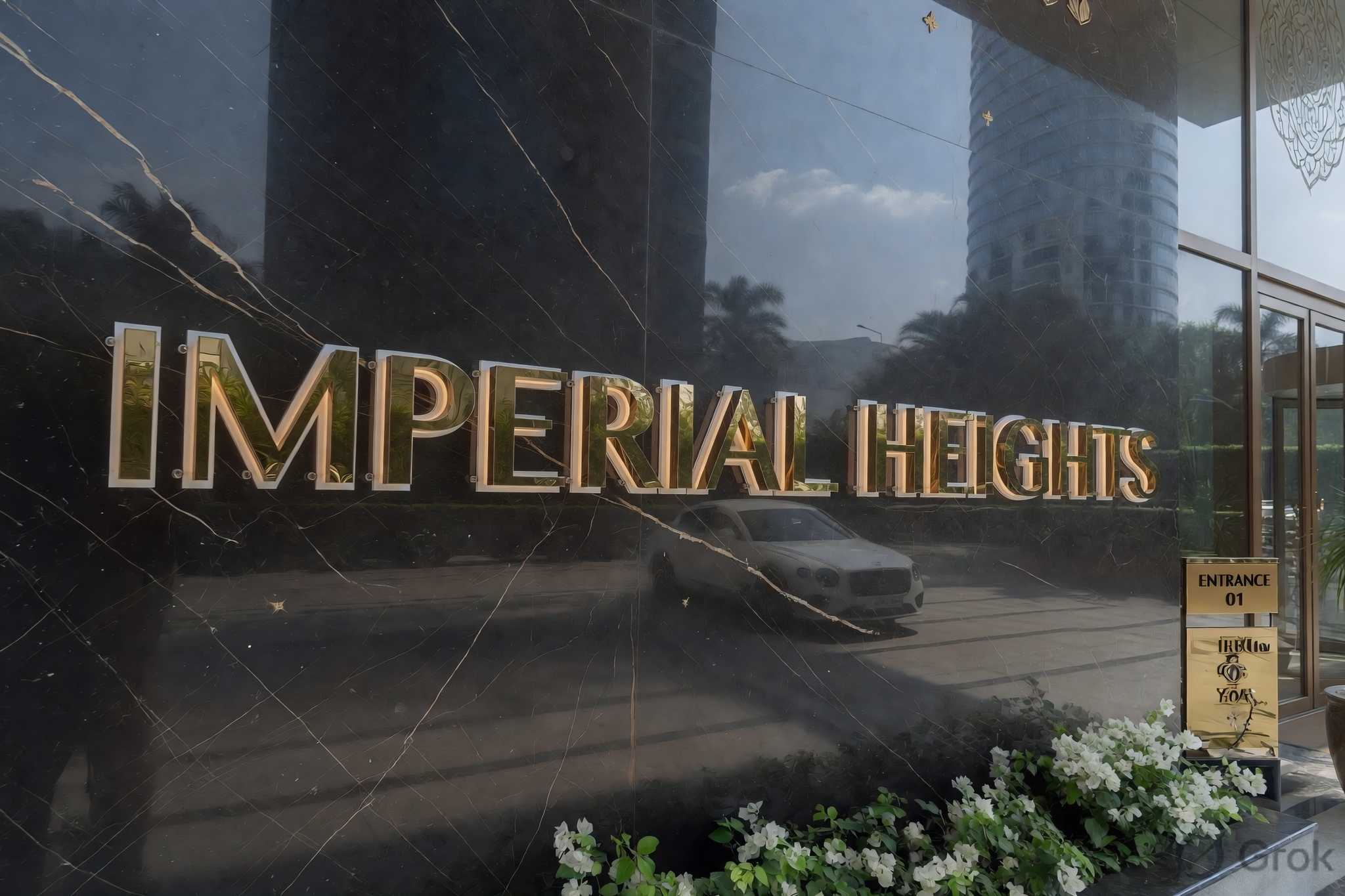 3D SS Titanium Metal Letters Corporate Signage India by BRS SIIGNS