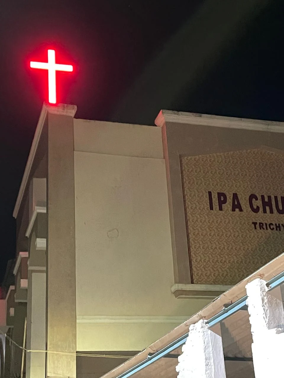 LED running display Chennai religious venue message board reference by BRS SIIGNS