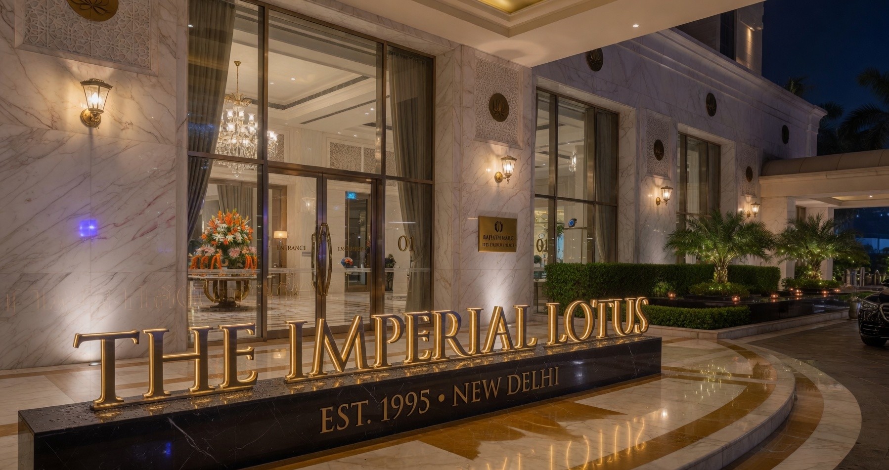 Hotel Signage Tamil Nadu by BRS SIIGNS — Acrylic Edge Signs India